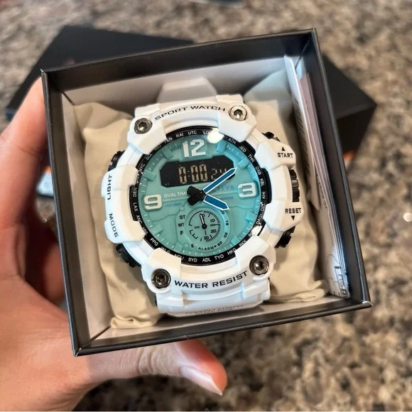 Activa Vextron X Invicta Digital Men's Watch - 52mm, White - Picture 2 of 8